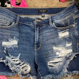 Judy Blue XL tulip hem shorts